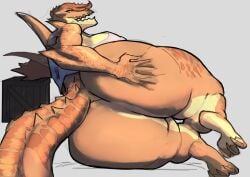 1female 1girls anthro ass ass_focus big_ass big_breasts bottomless breasts bubble_butt dat_ass deathclaw dumptruck_ass fallout fat_ass female female_deathclaw female_only gigantic_ass horns huge_ass large_ass massive_ass png quattrant round_ass solo solo_female tail thick thick_ass thick_thighs thighs voluptuous voluptuous_female wide_hips