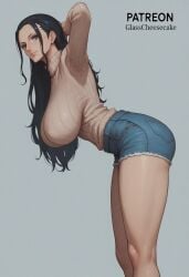 ai_generated female female_only glasscheesecake nico_robin one_piece