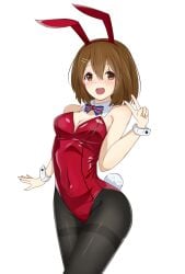 1girls artist_request bunnysuit k-on! yui_hirasawa_(k-on!)