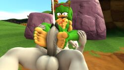 2boys 3d 3d_(artwork) 5_toes anthro balls cum cumshot cute_feet delicious_feet delicious_soles ejaculate ejaculation erection fangs feet feet_fetish feet_fucking foot_fetish foot_focus foot_fuck footjob foreplay furry gay genital_fluid glasses grass green_fur grin holding_legs male nut on_top open_mouth orgasm outside penis raised_glasses scar scourge_the_hedgehog sexy_feet sfm silver_fur silver_the_hedgehog smile soles sonic_(series) sonic_the_hedgehog_(archie) sonic_the_hedgehog_(comics) sonic_the_hedgehog_(series) source_filmmaker source_request tasty_feet tasty_soles teeth toes tongue two-footed_footjob yiff