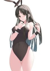 1girls artist_request bunny_ears bunnysuit k-on! mio_akiyama_(k-on!)