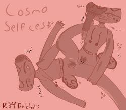 consensual cosmo_(dandy's_world) cunnilingus cuntboy dandy's_world dandys_world selfcest sex twisted_cosmo_(dandy's_world)