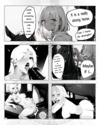 ai_assisted ai_generated alone anime bestiality_impregnation blowjob comic english english_dialogue english_text farm female female_only feral feral_impregnating_human feral_on_female feral_penetrating handjob horse impregnated impregnation manga manga_page manga_style penetration petite petite_body petite_female sex short_hair story zoophilia