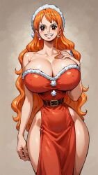 nami (one piece) from one piece by xxxred92