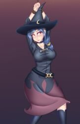 1girls creaturecola female little_witch_academia tagme ursula_callistis witch witch_hat