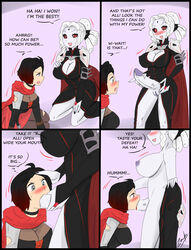 1futa 1girls blowjob comic defeated fellatio female forced futa futa_on_female futanari penis_growth rape ruby_rose rwby salem_(rwby) zronku