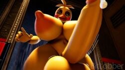 3d animatronic anthro areola avian balls beak bedroom_eyes big_breasts big_penis bird bitlobbs bodily_fluids breasts chicken cum erection five_nights_at_freddy's five_nights_at_freddy's_2 futa_only futanari galliform gallus_(genus) genital_fluids genitals gynomorph hi_res humanoid hyper hyper_balls hyper_breasts hyper_penis intersex looking_at_viewer machine narrowed_eyes nipples nude open_mouth penis phasianid robot scottgames seductive solo thick_thighs toy_chica_(fnaf) video_games yellow_body