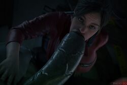 claire redfield from capcom by rigid3d