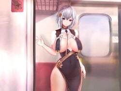1girls 2boys against_glass anal anal_penetration anal_sex animated anus ass azur_lane barefoot big_breasts bob_cut bouncing_breasts breast_curtains breast_press breasts_on_glass carrying chikan clothed clothed_sex clothing cowgirl_position cum cum_in_ass cum_in_pussy cum_on_body cum_on_breasts cum_on_lower_body cum_on_thighs cum_on_upper_body dialogue double_penetration exhibition exposed_breasts faceless_male feet female gagged grabbing grabbing_thighs groping groping_breast groping_breasts groping_through_clothes hand_on_glass hand_on_wrist handjob japanese_language light-skinned_female longer_than_30_seconds longer_than_one_minute luminous missionary missionary_position moaning multiple_males multiple_penises netorare nipples ntr pale-skinned_female pubic_hair public_sex public_use pussy rape riding rubbing sirius_(azur_lane) sound stroking_penis sweat sweatdrop talking talking_to_viewer thigh_sex train train_interior vaginal_penetration vaginal_sex veiny_penis video white_hair