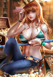 1girls bearwitch fan_character female female_only nami one_piece reward solo