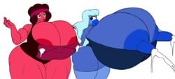 2019 2girls 5h4m3l355 absurd_res alien alien_girl alien_humanoid alternate_breast_size areola_slip areolae big_areola big_breasts big_nipples bimbo blue_body blue_eyes blue_hair blue_lips blue_lipstick blue_skin breasts cartoon_network couple dress excessive_breast_milk excessive_lactation gem_(species) gigantic_areola gigantic_breasts gigantic_nipples hi_res huge_areolae huge_breasts huge_lips huge_nipples hyper_areola hyper_breasts hyper_nipples lactation lactation_through_clothes lactation_without_expressing large_areolae large_breasts large_nipples lips long_nipples looking_at_partner milk_squirt muscular_female nipples nipples_visible_through_clothing no_bra one_eye open_mouth red_body red_eyes red_headband red_skin ruby_(steven_universe) sapphire_(steven_universe) see-through see-through_clothing see-through_dress sideass steven_universe thick_legs thick_thighs thighs tight_clothing wide_hips yuri