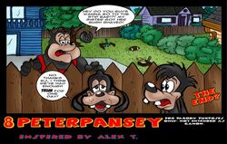 comic disney goof_tramp goof_troop goofy male_only max_goof peter_pansey pj