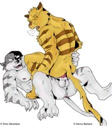 anal anal_sex animated furry furry_only gay ha_cha_cha male male_only multiple_males no_humans penis sex swat_kats t-bone tagme yaoi