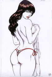 anus ass dat_ass fabio female female_only human marvel mary_jane_watson solo spider-man_(series) straight_hair tagme thong