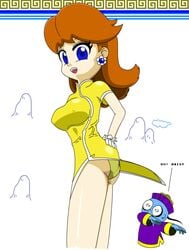 female human mario_(series) nintendo pionpi princess_daisy straight_hair super_mario_land tagme