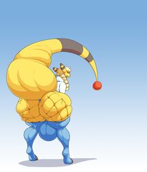 1boy ampharos anthro anthrofied ass big_ass big_penis big_testicles butt_expansion clothing duo fishnet furry gay hi_res huge_ass huge_cock huge_testicles hyper hyper_ass hyper_genitalia hyper_penis hyper_tail hyper_testicles interspecies kalnareff kalnareff_(character) larger_male legwear male nintendo original_character penis pokémon_(species) pokemon pokemon_(species) pokemon_gsc sheep size_difference solo tail tail_fetish tail_play tail_vore testicles thigh_highs torn_clothing video_games vore yaoi