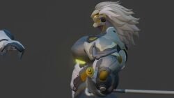 3d 3d_(artwork) 3d_animation 3d_render alternate_version_available augghles banyue_(zenless_zone_zero) black_body glowing_eyes glowing_nipples jiggle jiggle_physics jiggling jiggling_breasts machine male_focus male_only robot robot_humanoid side_view solo_focus solo_male tagme tail video yellow_eyes zenless_zone_zero