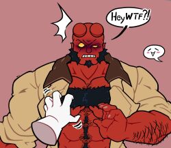 hellboy from dark horse by wheatwesley