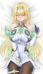 mythra from xenoblade chronicles (series) by meipasuye