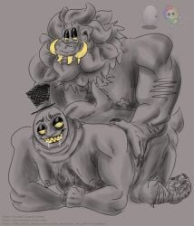 1cuntboy 1cuntboy1male 2boys ambiguous_penetration chubby chubby_ass chubby_belly chubby_cheeks chubby_male crossover dandy's_world dandy_(dandy's_world) dandys_world doggy_style duo egg egg_humanoid fat fat_ass fat_butt fat_fuck fat_male flower flower_humanoid flower_petals flumpty_bumpty gatorsnakes gay gay_anal gay_domination gay_male gay_sex grin grinning_at_partner implied_penetration implied_sex leaf_tail nipples one_night_at_flumpty's smirk smirking smirking_at_another smirking_at_partner tagme tail tentacle_tail top_hat ugly ugly_bastard ugly_man weird_crossover