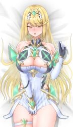 mythra from xenoblade chronicles (series) by meipasuye