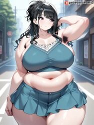 1female 1girl 1girls 1woman ai ai_art ai_generated arm_up armpit_hair artificial_intelligence bangs bbw belly big_arms big_boobs big_breasts big_hips big_stomach big_thighs big_tits big_titties big_waist black_eyes black_hair boobs breasts chubby chubby_body chubby_female chubby_girl chubby_woman curvy curvy_body curvy_female curvy_girl curvy_woman exhibition exhibitionism exhibitionist fat fat_body fat_female fat_girl fat_woman giant_belly giant_hips giant_stomach gigantic_arms gigantic_belly gigantic_hips gigantic_thighs hairy_armpit hairy_armpits hand_up hips huge_arms huge_boobs huge_breasts huge_hips huge_stomach huge_thighs huge_tits huge_titties idolmaster idolmaster_shiny_colors idolmaster_shiny_colors_song_for_prism indoors kazano_hiori large_arms large_boobs large_breasts large_hips large_stomach large_thighs large_tits large_titties long_hair long_sidelocks massive_arms massive_boobs massive_breasts massive_hips massive_stomach massive_thighs massive_tits massive_titties one_arm_up one_hand_up outdoors patreon plump plump_body plump_female plump_girl public public_exposure public_indecency reveri3 side_boob sideboob sidelocks solo solo_female solo_girl solo_woman standing stomach thick thick_arms thick_body thick_female thick_girl thick_hips thick_stomach thick_thighs thick_waist thick_woman thighs tits titties waist wide_hips wide_waist