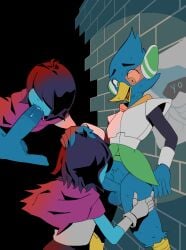 berdly from deltarune by fridge (artist)