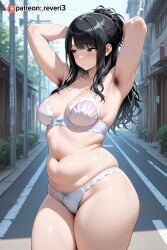 1female 1girl 1girls 1woman ai ai_art ai_generated armpit_hair artificial_intelligence bangs bbw belly big_arms big_breasts big_hips big_stomach big_thighs big_waist black_eyes black_hair boobs breasts chubby chubby_body chubby_female chubby_girl chubby_woman curvy curvy_body curvy_female curvy_girl curvy_woman exhibition exhibitionism exhibitionist fat fat_body fat_female fat_girl fat_woman hairy_armpit hairy_armpits hips huge_arms huge_hips huge_stomach huge_thighs idolmaster idolmaster_shiny_colors idolmaster_shiny_colors_song_for_prism indoors kazano_hiori large_arms large_hips large_stomach large_thighs long_hair long_sidelocks massive_hips massive_thighs medium_boobs medium_breasts medium_tits outdoors panties pants patreon plump plump_body plump_female plump_girl pubic_hair pubic_hair_peek public public_exposure public_indecency reveri3 shell_bra sidelocks solo solo_female solo_girl solo_woman standing stomach thick thick_arms thick_body thick_female thick_girl thick_hips thick_stomach thick_thighs thick_waist thick_woman thighs tits titties waist white_bra white_panties white_pants wide_hips wide_waist