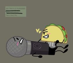 2girls adamation_inc. adamationz animationepic blush ii inanimate_insanity microphone microphone_(ii) object_show object_show_community object_shows osc penetration straight strap-on taco taco_(ii) tentacle tentacle_penis wolfynofie_(artist) yuri