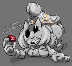 1boy 1boy1girl 1girl1boy 1girls algob4v ass bav before_sex big_ass big_breasts big_butt big_penis breasts chain_around_penis chains concerned female female_focus gloves jewelry looking_at_penis looking_up male mask masked masked_female massive_penis on_floor on_fours pants_down penis penis_shadow precum precum_drip precum_string ruby_(gem) thief thief_(algob4v) vein veins veiny veiny_penis worried worried_expression worried_face worried_look