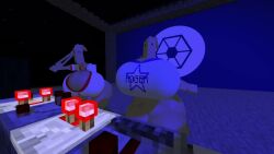 2girls 3d 3d_animation b1_battle_droid big_breasts big_hips big_nipples big_thighs bouncing_breasts breasts bugsytheplant dj_battle_droid female huge_breasts minecraft music nipples presenting_breasts robot robot_girl shaking_breasts showing_breasts sound star_wars tagme tagme_(artist) thick_thighs tight_clothing video