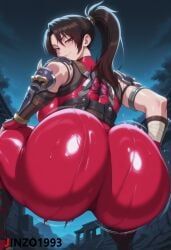 1female 1girls ai_generated arm_guards armor artist_name ass ass_focus big_ass big_breasts blush bodysuit breasts brown_eyes brown_hair bubble_butt dumptruck_ass enormous_ass fat_ass female female_only from_behind gigantic_ass ginormous_ass gloves goonable huge_ass humongous_ass hyper hyper_ass jinzo1993 large_breasts long_hair looking_at_viewer looking_back mature mature_body mature_figure mature_woman milf mommy night night_sky ninja outdoors patreon_username perfect_ass perfect_body perfection ponytail rare red_bodysuit round_ass shiny_clothes skin_tight sky smile solo solo_female soul_calibur squatting sweat taki thick thick_ass thick_thighs thighs voluptuous voluptuous_female wide_hips