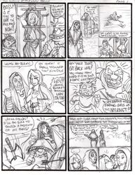 comic farah huge_breasts legend_of_queen_opala original_character osira queen_opala text thebigmansini