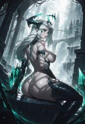 ruined shyvana from league of legends by brocolibaron