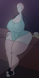 1girls 2017 5h4m3l355 alien alien_girl alien_humanoid alternate_breast_size areola_bulge big_ass big_breasts big_hips big_nipples boob_window breasts busty cartoon_network cleavage cleavage_cutout clothed dat_ass erect_nipples erect_nipples_under_clothes female female_only gem_(species) huge_ass huge_breasts huge_hips looking_to_the_side nipple_bulge nipple_outline nipples nipples_visible_through_clothing no_bra nude pearl_(steven_universe) shoes sideass sitting_down smile sports_shoes steven_universe thick_thighs thighs wide_hips