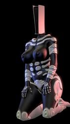 1girls 3d areolae big_breasts breasts console-tan coot27 female female_only filmmaker large_breasts nipples playstation playstation_5 ps5-tan robot robot_girl solo source