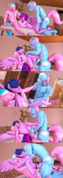 3d_(artwork) abs absurd_res accessory alicorn aloe_(mlp) anal anal_sex animal_genitalia animal_penis anthro anthrofied big_penis blue_body blue_eyes blue_fur blue_hair blush bodily_fluids cum digital_media_(artwork) double_anal double_penetration dusk_shine_(mlp) earth_pony equid equine equine_penis feet friendship_is_magic fur gay gay_domination genderswap genderswap_(ftm) genital_fluids genitals group group_sex hair handjob handjob_while_penetrated handjob_while_penetrating happy_ending headband hi_res horn horse huge_filesize humanoid_feet kissing lotus_blossom male male/male mammal medial_ring muscular muscular_anthro muscular_male my_little_pony narcissus_(mlp) oral orgasm pelo_(mlp) penetration penile penis penis_size_difference pink_body pink_eyes pink_fur pink_hair pony prince_dusk_shine_(mlp) princess_twilight_sparkle purple_eyes rule_63 sex spa_sisters_(mlp) spread_wings threesome transformation unie wings