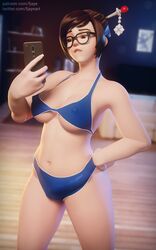 mei (overwatch) from overwatch by fjaye