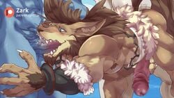 anal animated furry gif kemono lifeguard male muscles muscular muscular_male oral patreon penis ricardo_welkin sea sex spine threesome uncensored yaoi zark