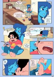 lapis lazuli (steven universe) from cartoon network by swine9