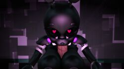 boobjob breasts fellatio five_nights_at_freddy's five_nights_at_freddy's_2 heart-shaped_pupils looking_at_viewer male_pov paizuri penis pov pov_eye_contact shadow_bonnie straight titjob veiny_penis