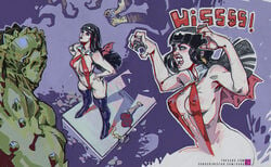 big_breasts black_hair dynamite_comics monster sabudenego vampirella