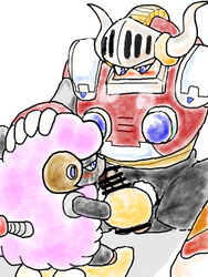 2boys blush blushing censor_lines censored fellatio gay hand_on_head hand_on_partner iseki_hanae licking licking_penis mega_man mega_man(classic) mega_man_(gameboy) mega_man_10 robot robot_boy sheep_man sucking sucking_penis sweat uranus_(mega_man) yaoi