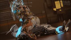 1boy 1girls 3d anus blender female fiishdude glowing_anus glowing_genitalia glowing_pussy humanoid ivara_(warframe) ivara_prime_(warframe) loki_(warframe) male male_penetrating penis prime_warframe pussy sex straight vaginal_penetration warframe