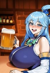 aqua (konosuba) from kono subarashii sekai ni shukufuku wo! by creamy ai