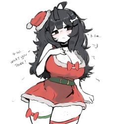 mizu (yourmizuki) from christmas by yourmizuki