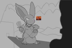 4_fingers balls big_balls big_penis demon duo feet fingers fire_imp_(terraria) genitals hi_res huge_balls huge_cock humanoid humanoid_genitalia humanoid_penis hyper imp male nude penis shortstack simple_background smile tail teeth terraria toes vezerem