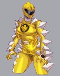abare yellow from bakuryu sentai abaranger by drakkaiart