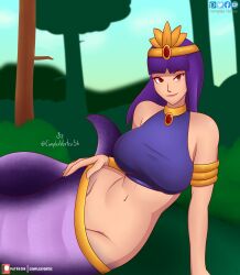 archer queen (clash of clans) from clash (series) by complex vortex
