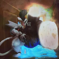 1:1 anthro arched_back aroused ass big_butt big_penis blood blue_cum bodily_fluids bottomless cellulite claw_marks clothed clothing colored_cum cum cum_drip cum_in_ass cum_inside demon domestic_cat dripping duo ejaculation felid feline felis genital_fluids genitals glowing glowing_cum hi_res holding_partner horn huge_butt huge_cock hyper hyper_butt hyper_genitalia hyper_penis impregnation inflation ink_(lumiink) leaking_cum legs_up lumi_(lumiink) lumiink male male/male male_impregnation male_penetrated male_penetrating male_penetrating_male mammal musk musk_cloud penetration penis public rough_sex scratching sex solo spread_legs spreading stomach_bulge sweat sweaty_butt sweaty_legs tail tail_wrapping unknown_species unusual_bodily_fluids unusual_cum unusual_genital_fluids